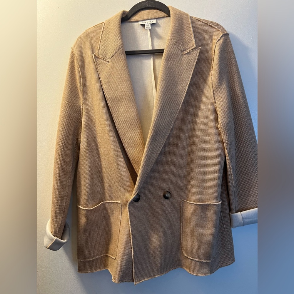 Top shop blazer/coat size US 10 never worn